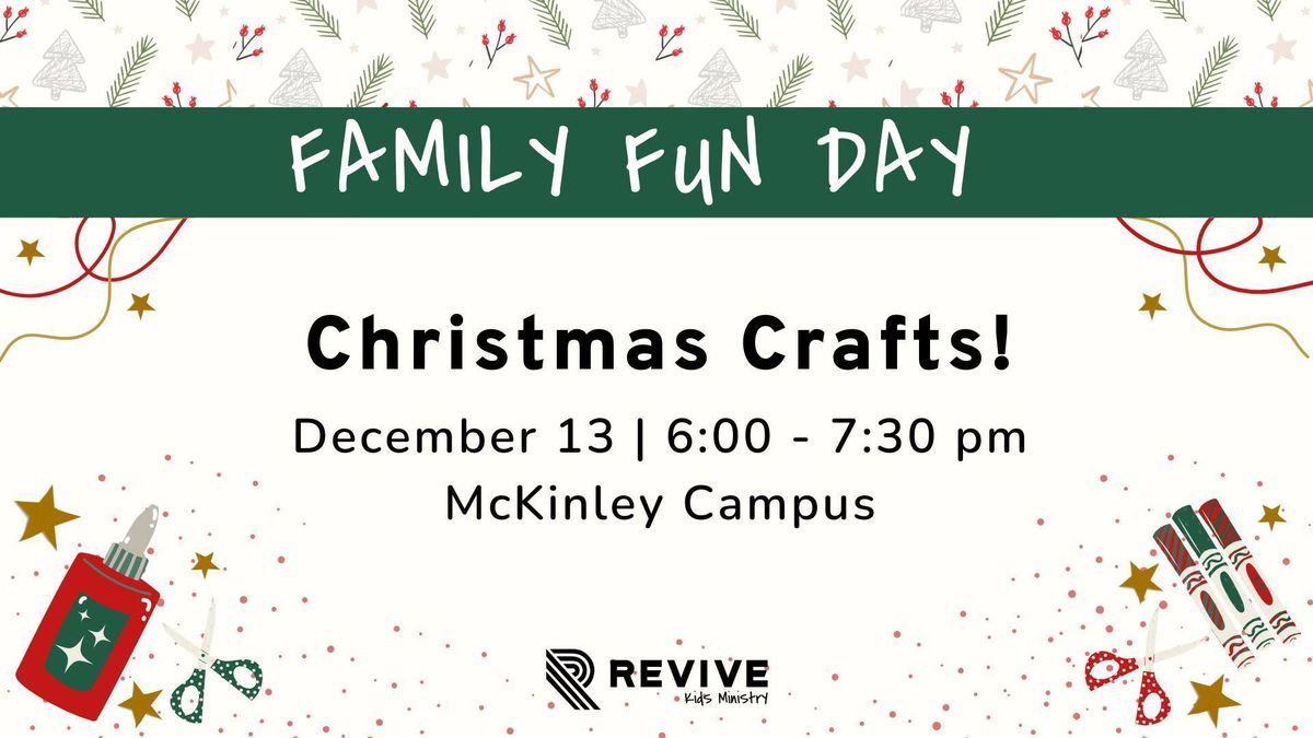 Family Fun Night: Christmas Crafts