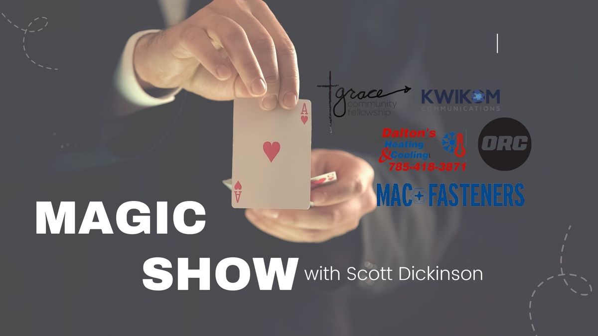 Magic Show with Scott Dickinson at the Ottawa Recreation Commission