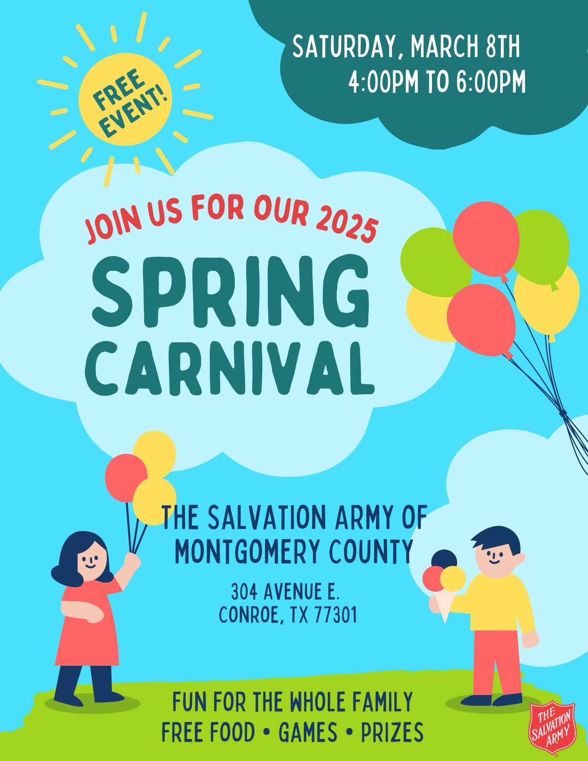 The Salvation Army of Montgomery County Spring Carnvival