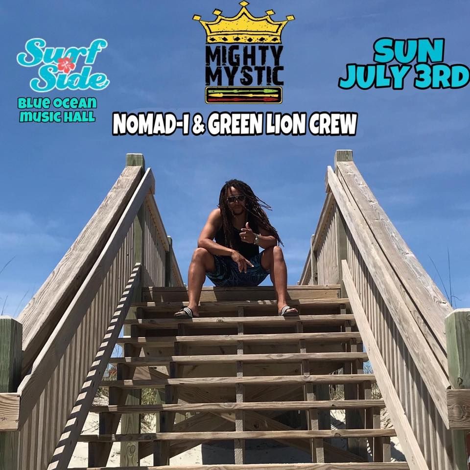 SurfSide Presents Reggae Sunday At Blue Ocean Music Hall -Mighty Mystic
