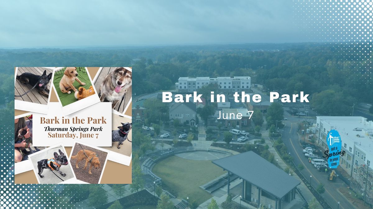 Bark in the Park 