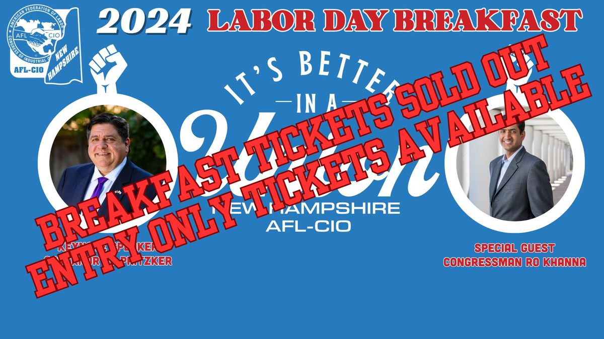 2024 New Hampshire AFL-CIO Labor Day Breakfast