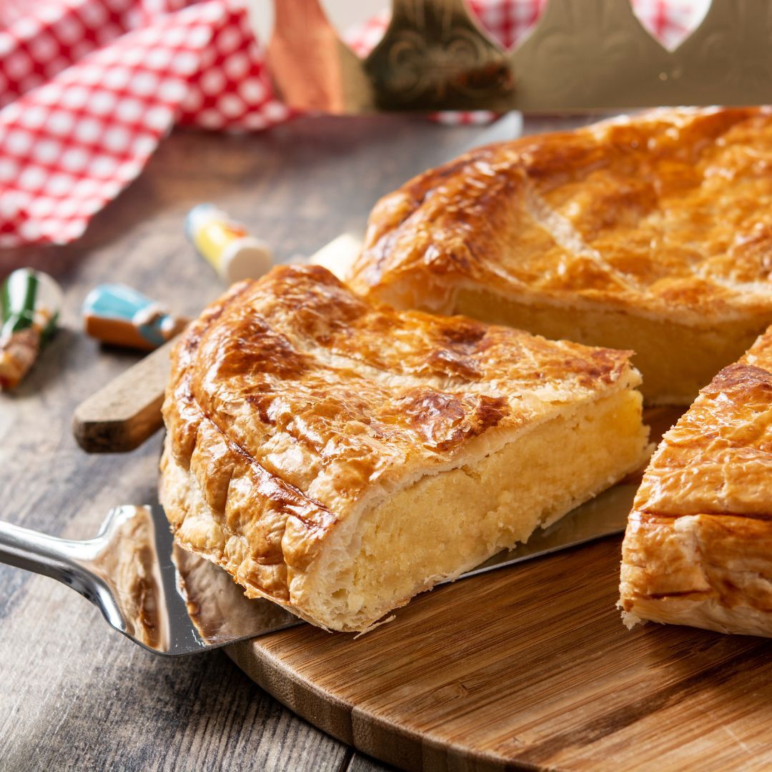 Making a Galette des Rois