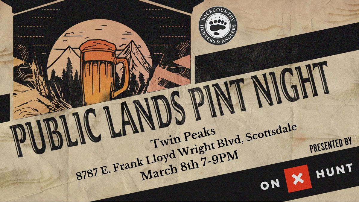 BHA Pint Night at Twin Peaks