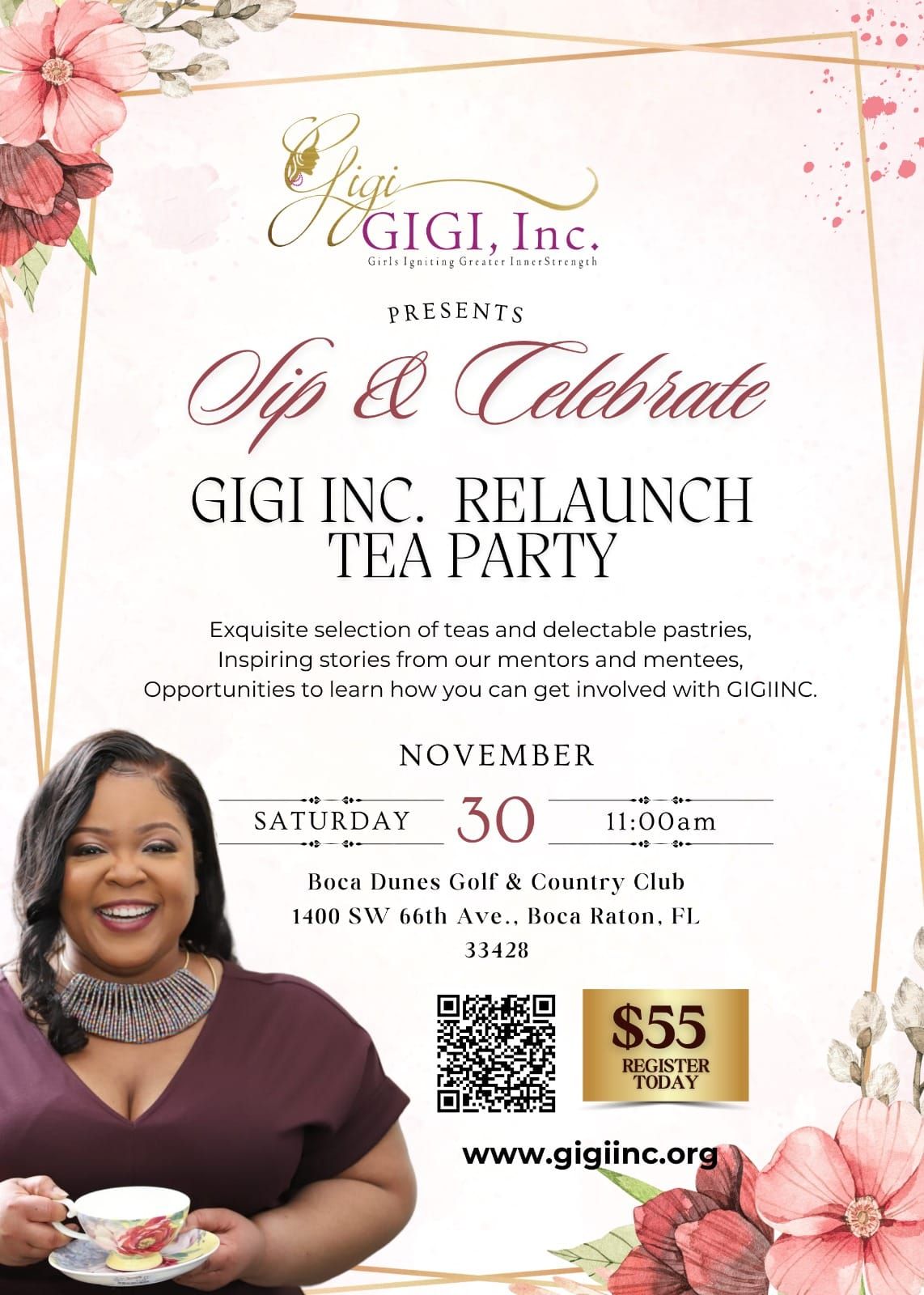 GIGIINC ReLaunch Tea Party