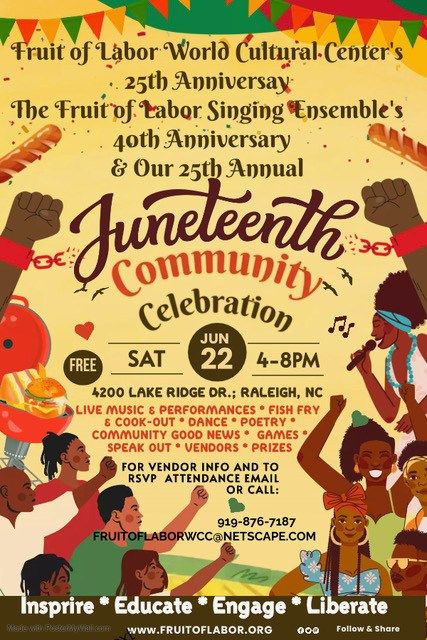 25th Annual Juneteenth Community Celebration