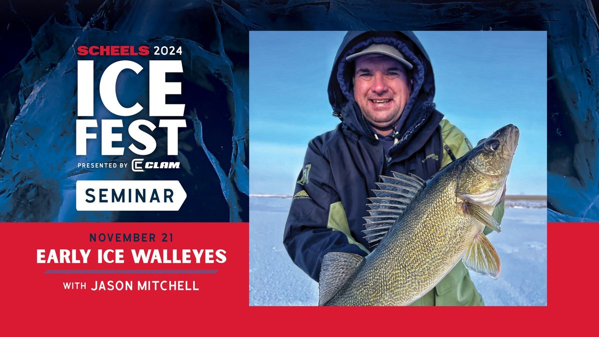 Early Ice Walleyes with Jason Mitchell 