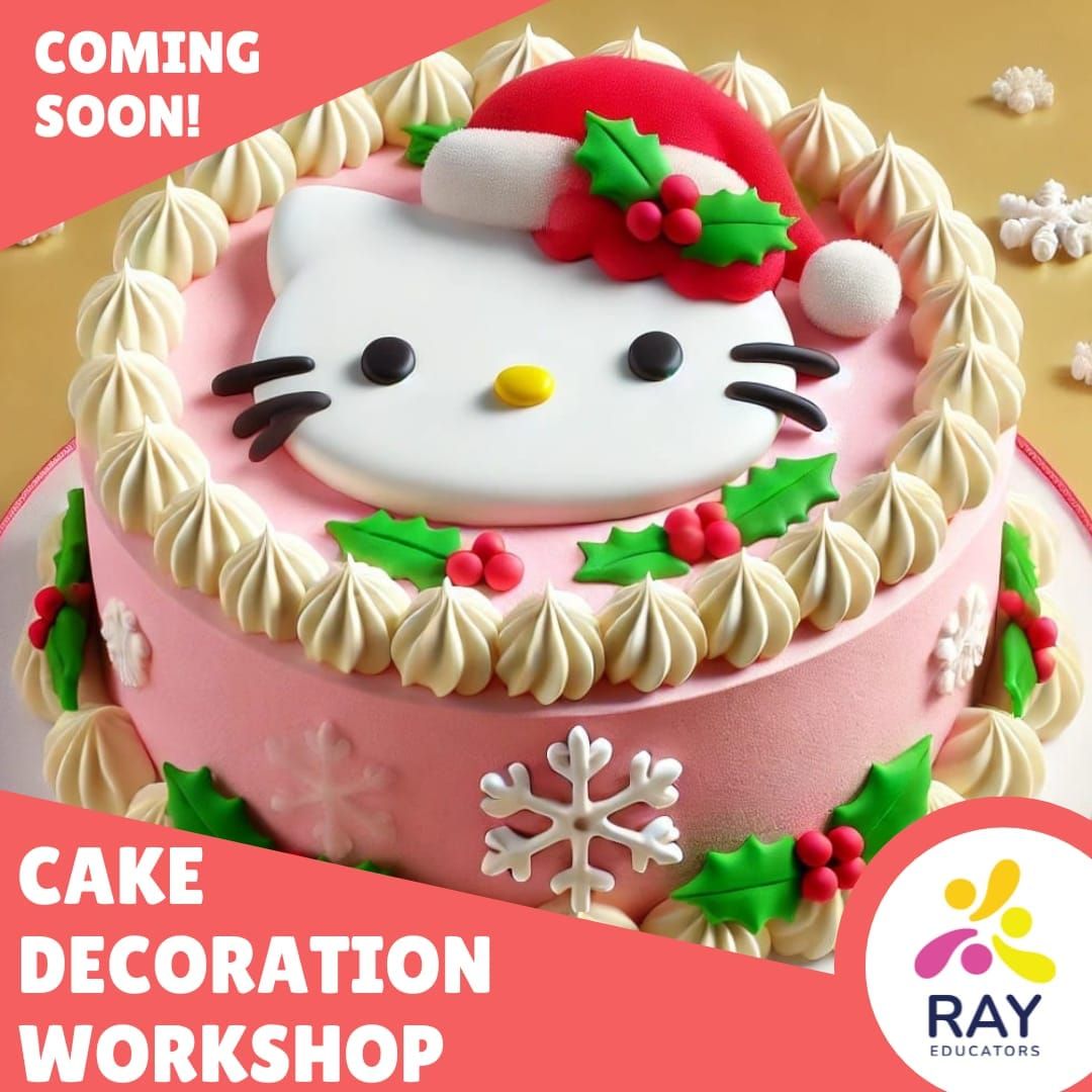 Santa Kitty Cake Decoration