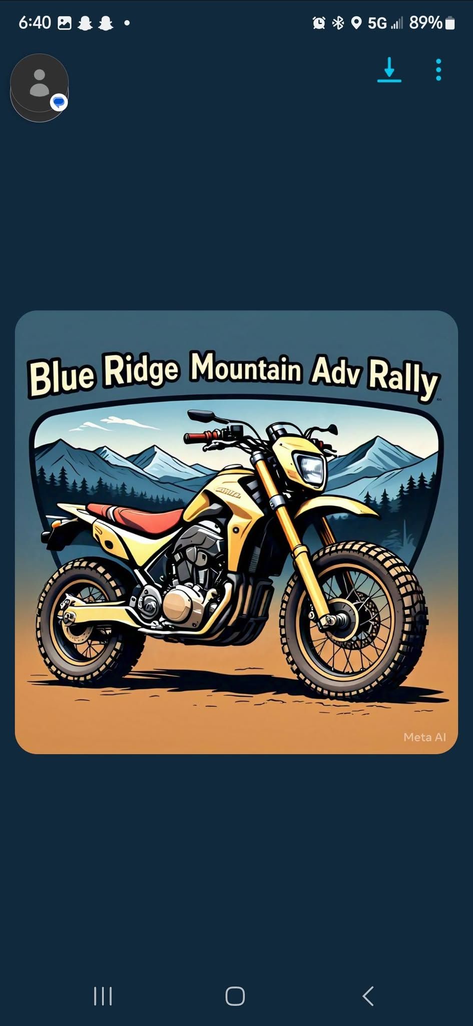 Blue Ridge Mountain Adv rally 