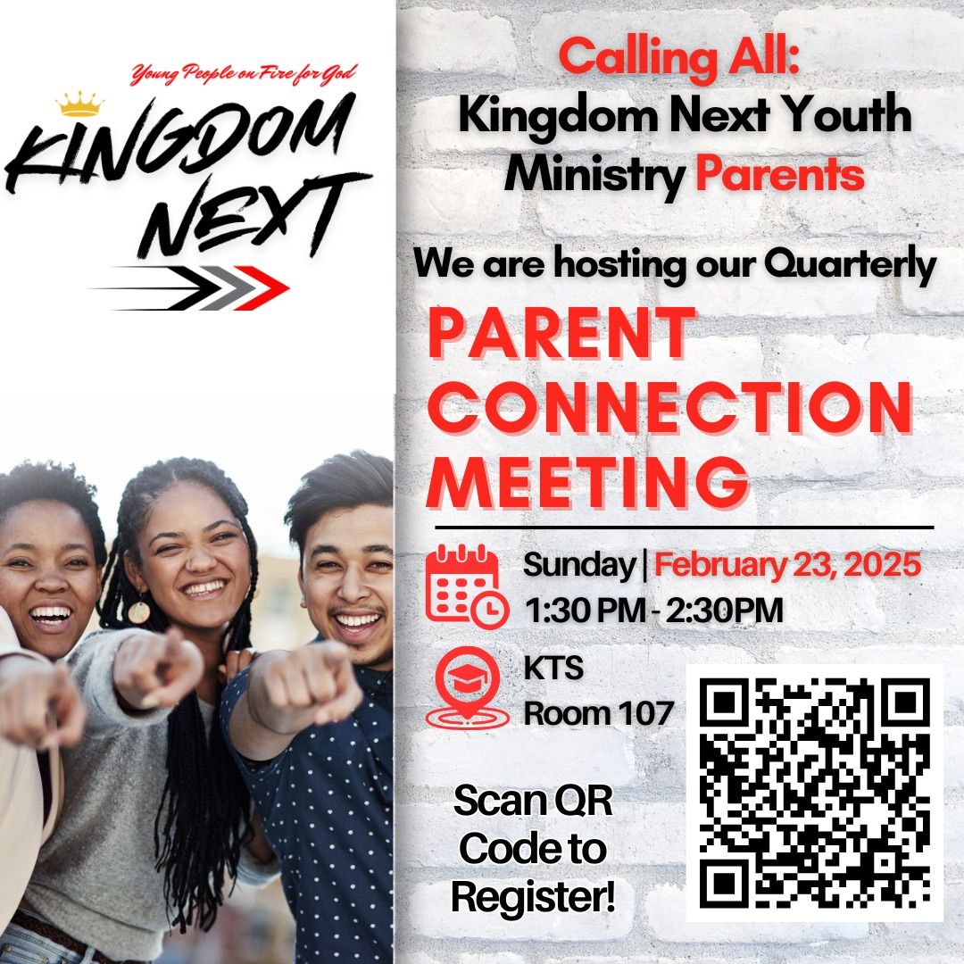 Youth ministry parent meeting 