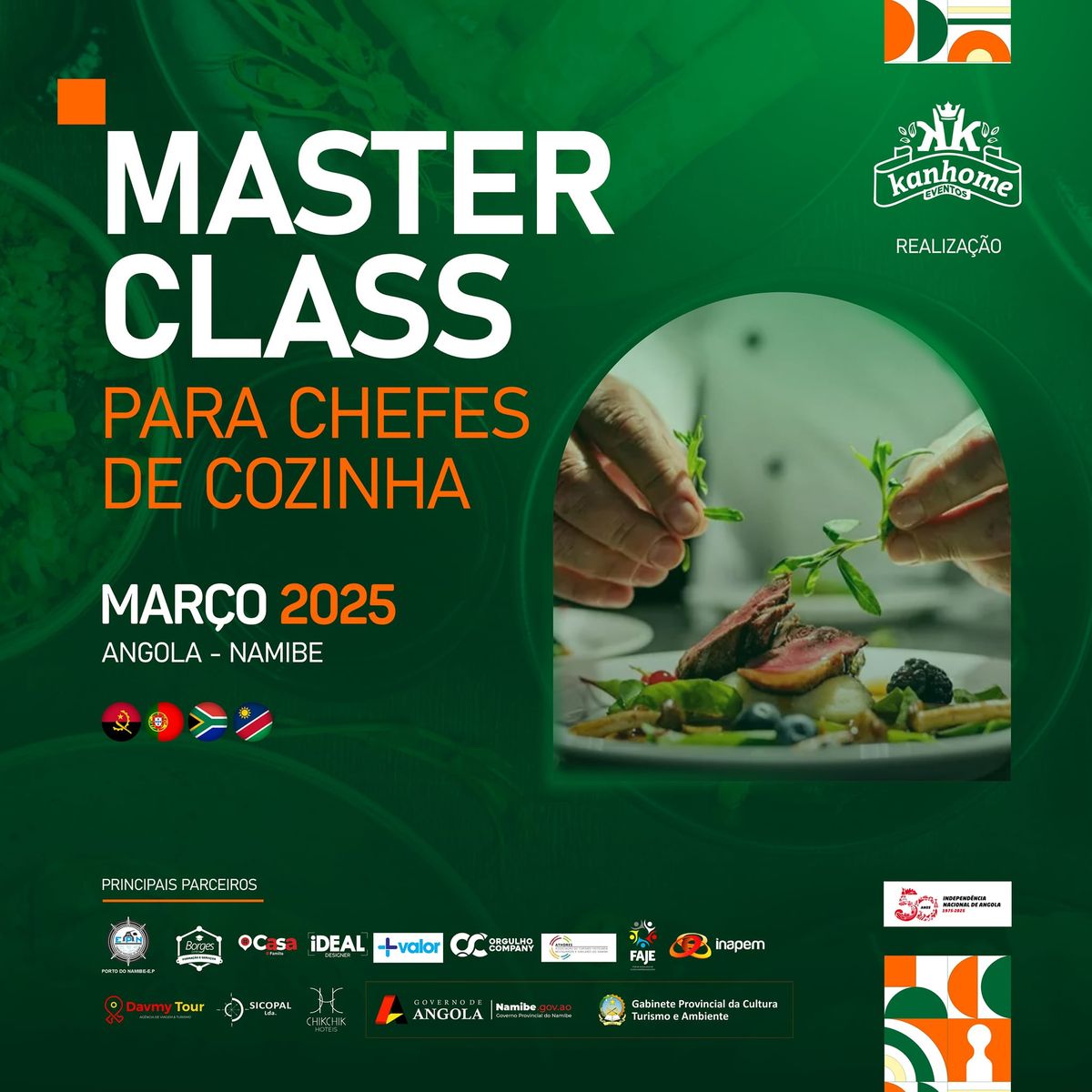 Master Class Para Chefes de Cozinha