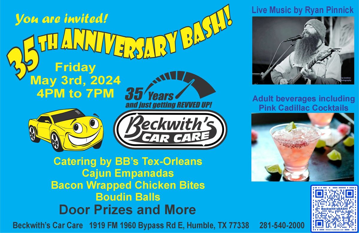 Beckwith's 35th Anniversary Bash