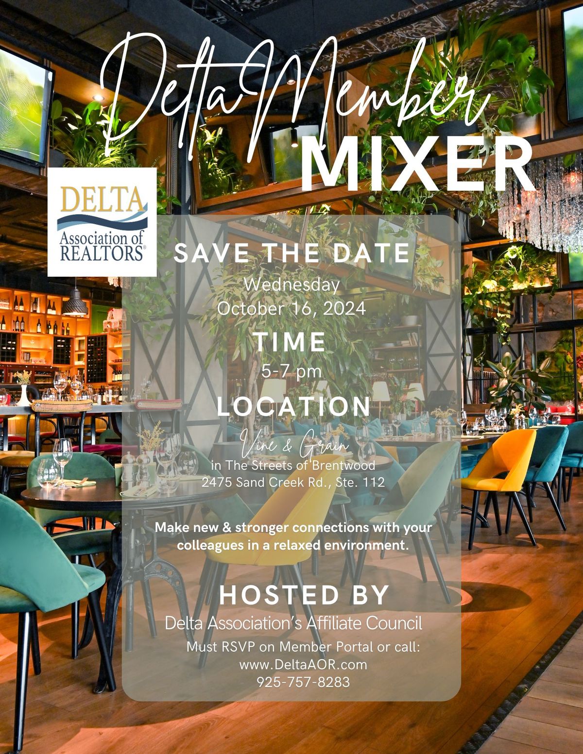 Delta Assoc. Member Mixer