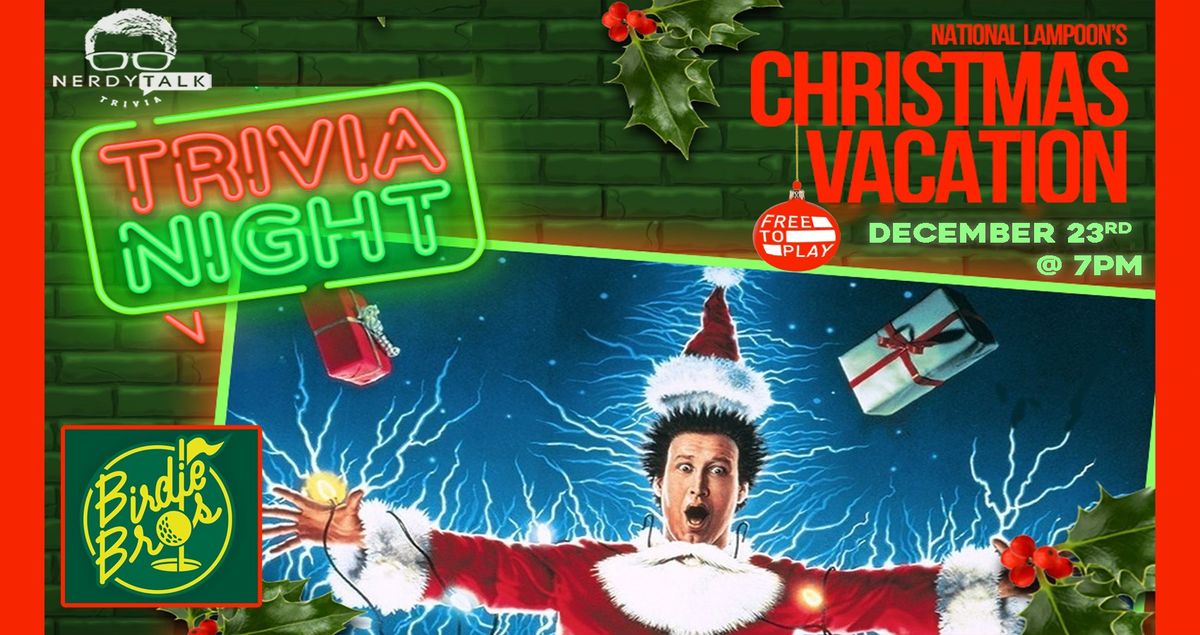 Christmas Vacation Trivia Night in Hendersonville! 