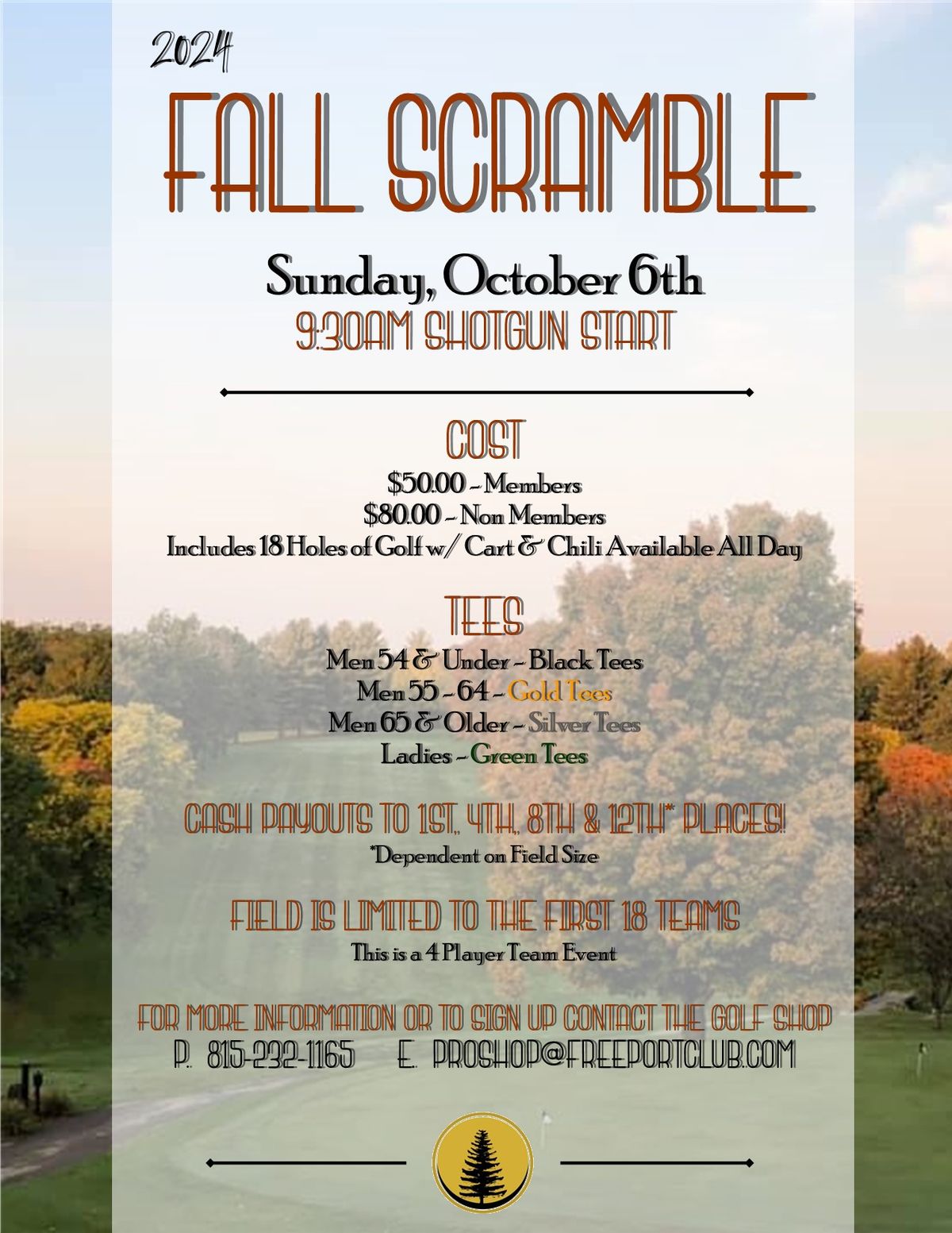 2024 Fall Scramble