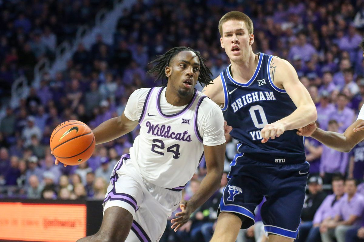 Kansas State Wildcats at BYU Cougars Mens Basketball at Marriott Center