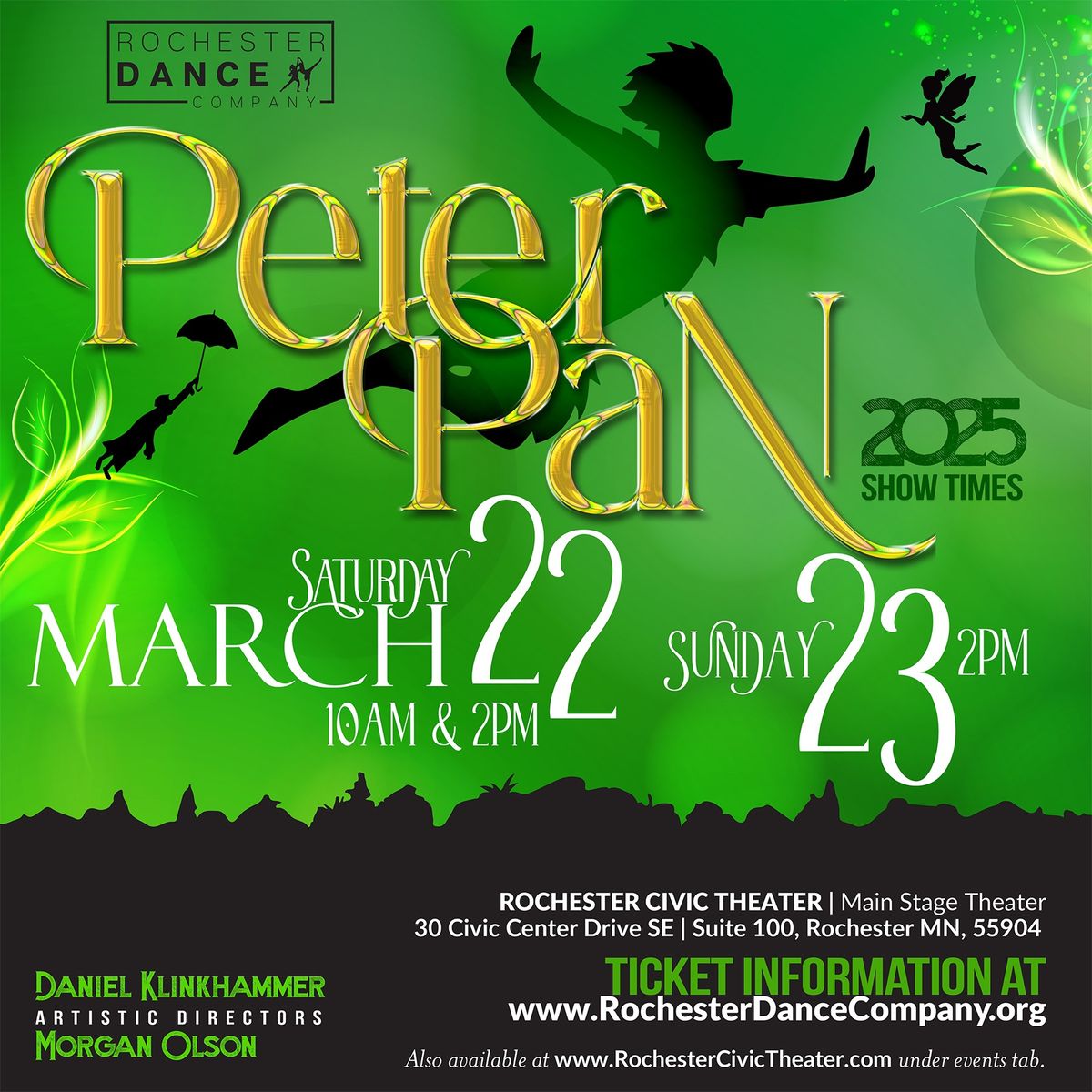 Rochester Dance Company presents Peter Pan 