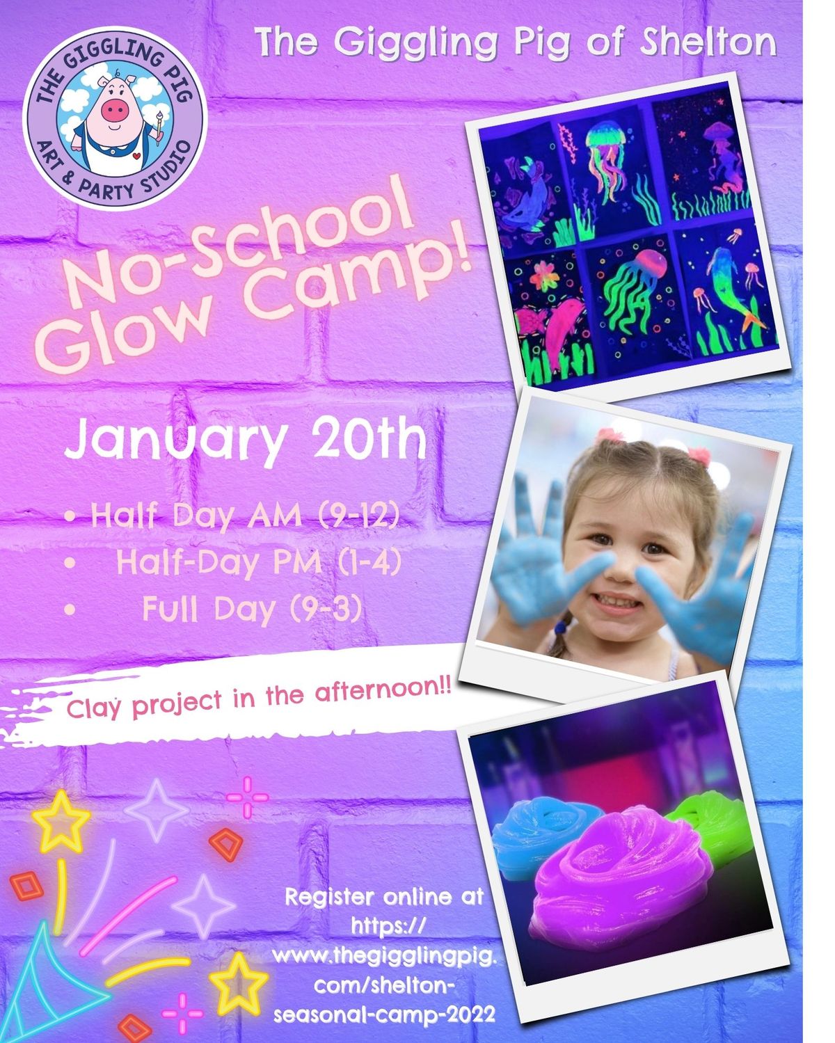 No-school Glow Camp!