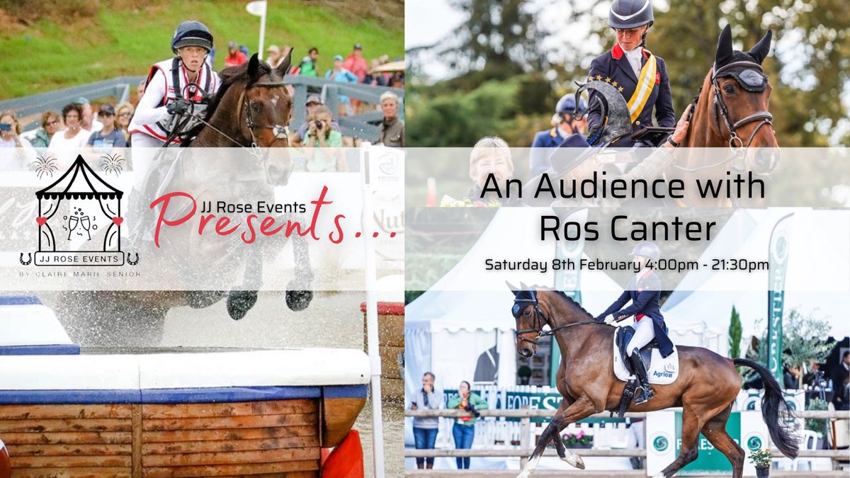 An Audience with Ros Canter