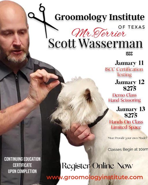 Scott Wasserman Seminar & ISCC Certification Testing