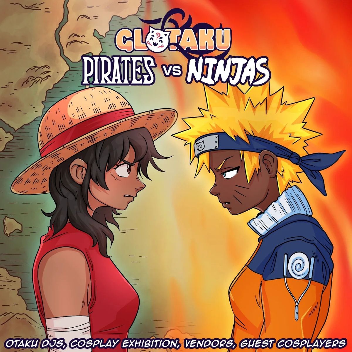 Glotaku Halloween: Pirates vs Ninja (Detroit) 