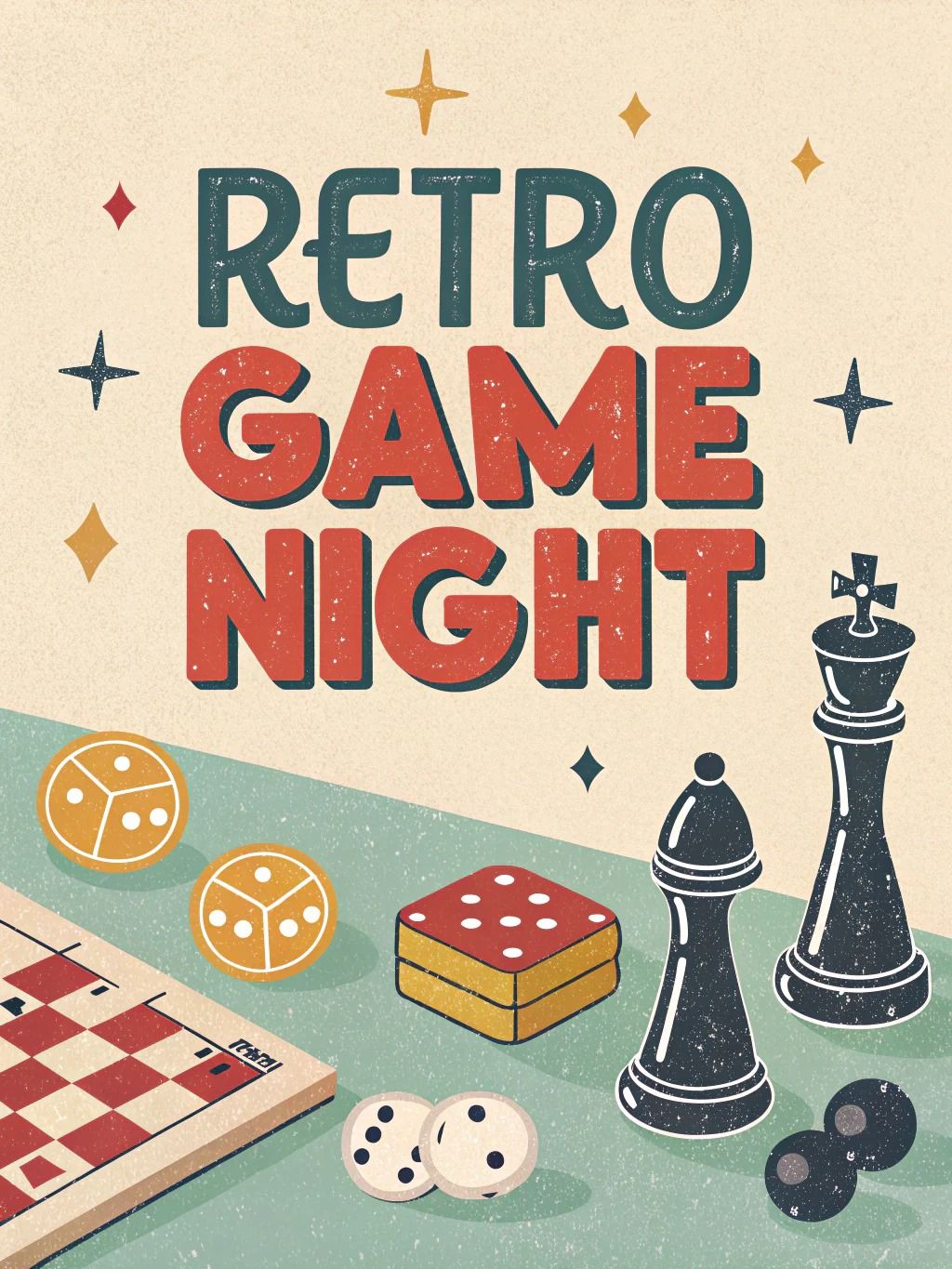  Retro Game Night - Jan 24th @6pm 