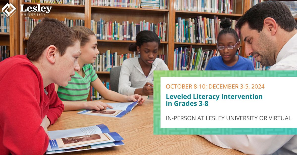 Leveled Literacy Intervention in Grades 3-8