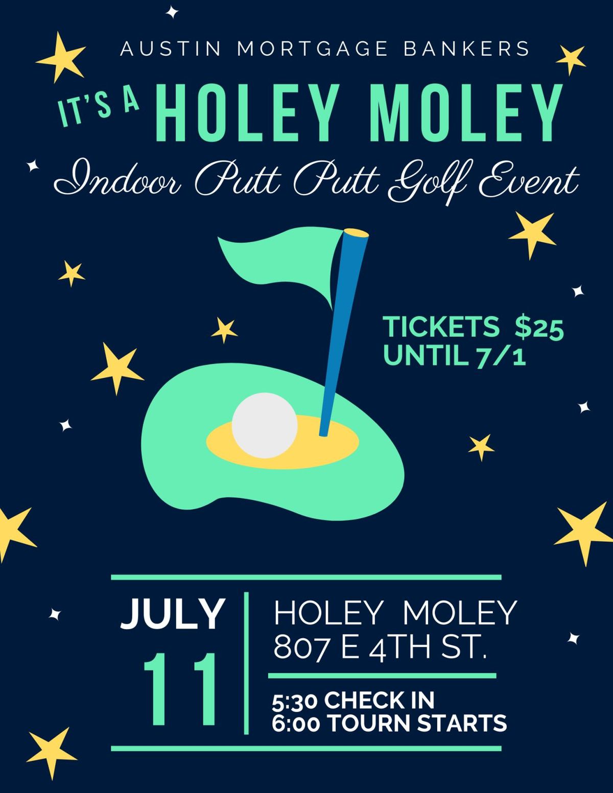 Holey Moley Event at Holey Moley Golf Club Austin