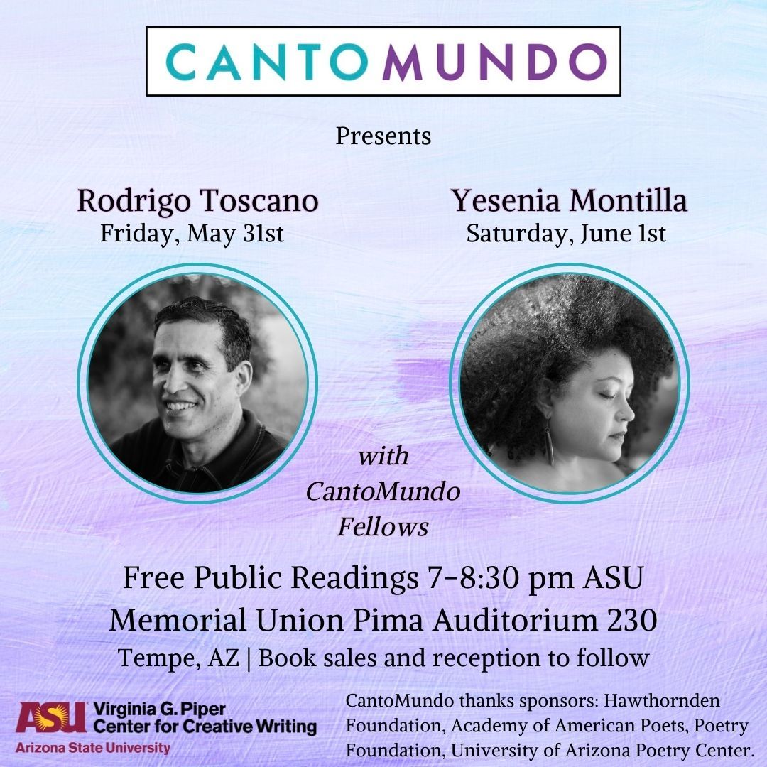 CantoMundo Presents Free Public Readings 