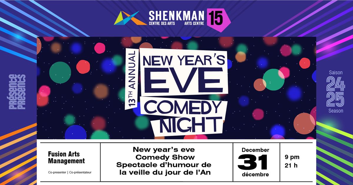 13th Annual New Year's Eve Comedy Night