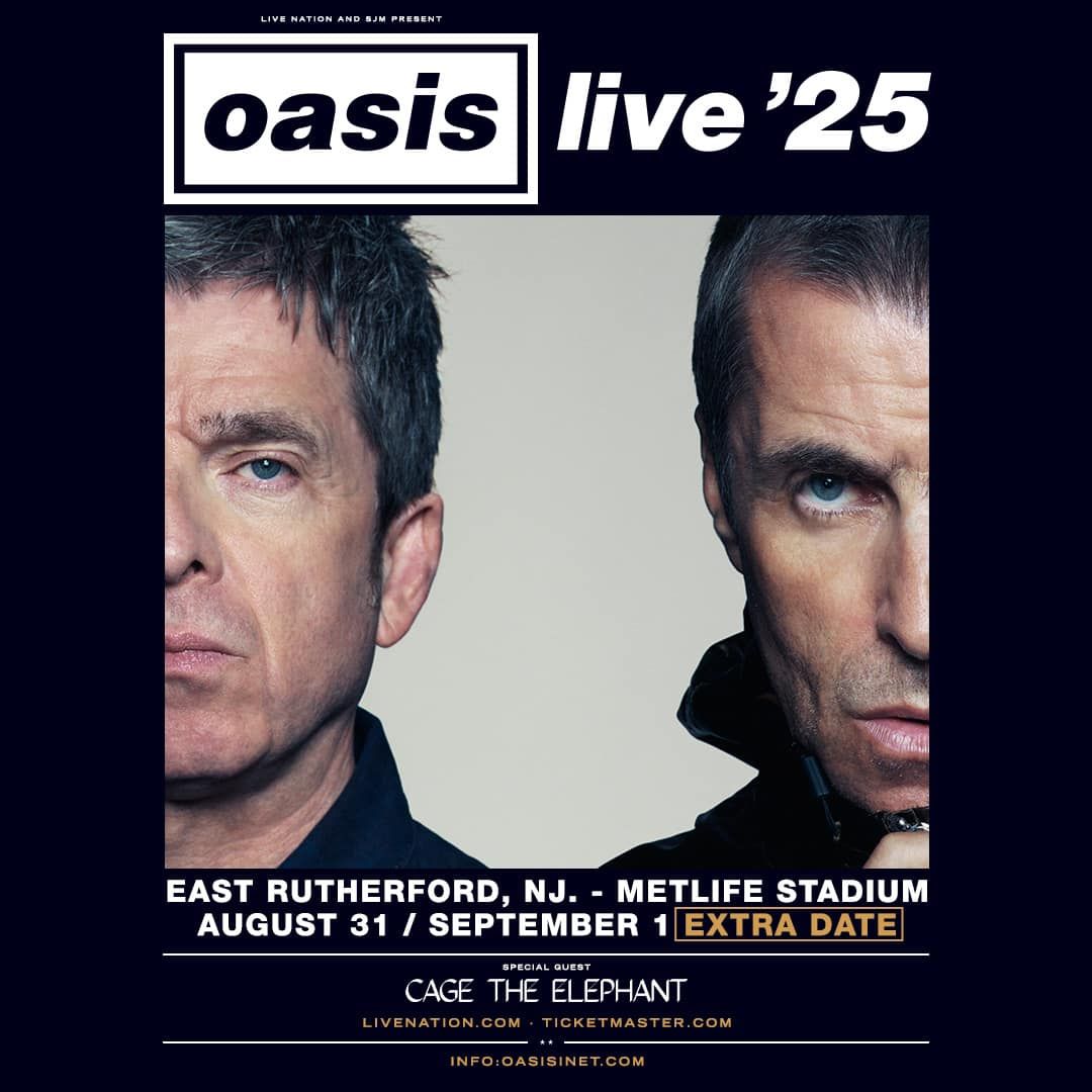 Oasis East Rutherford Tickets