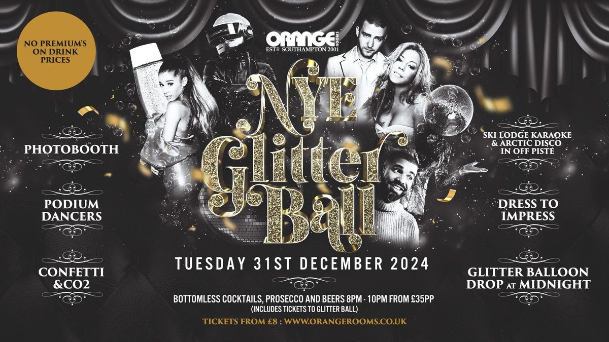 \ud83e\udea9 New Years Eve: Tuesday 31st December 2024 - Glitter Ball! \ud83e\udea9