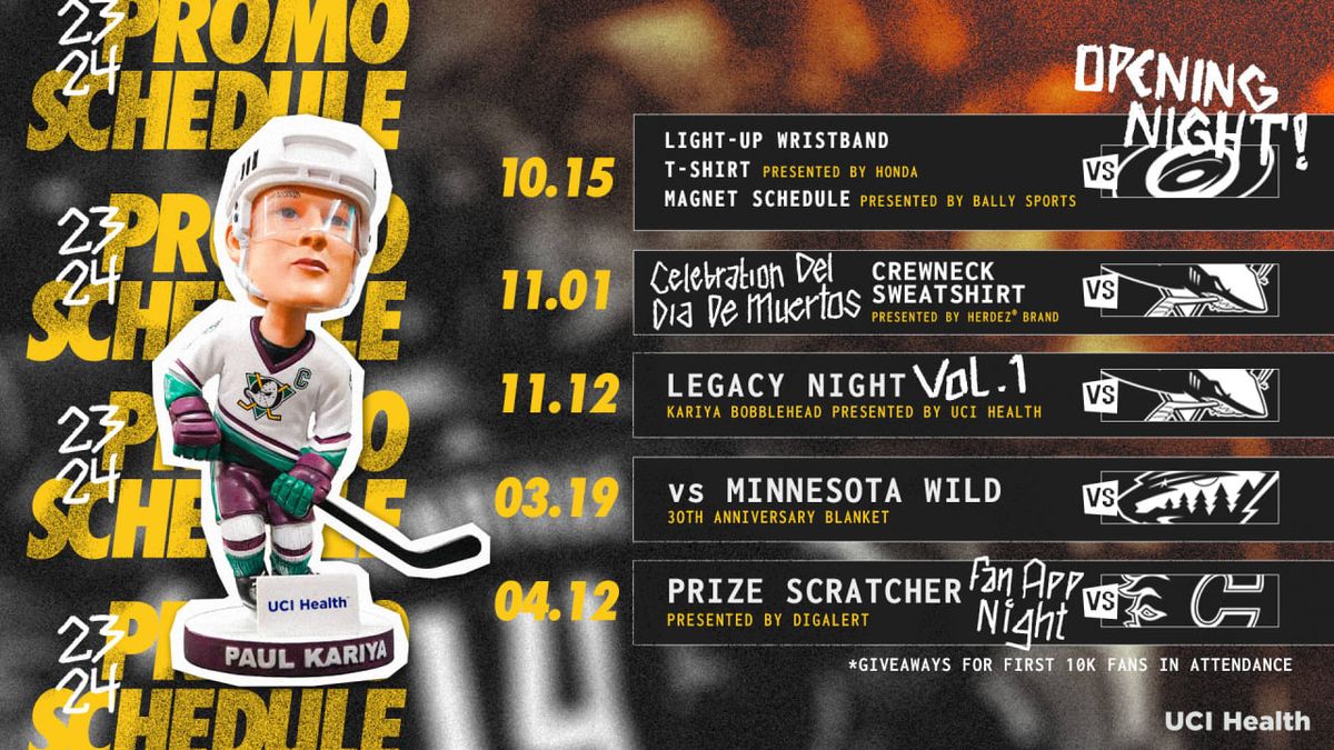 Anaheim Ducks at Minnesota Wild at Xcel Energy Center