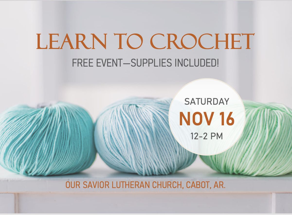 Learn to Crochet 