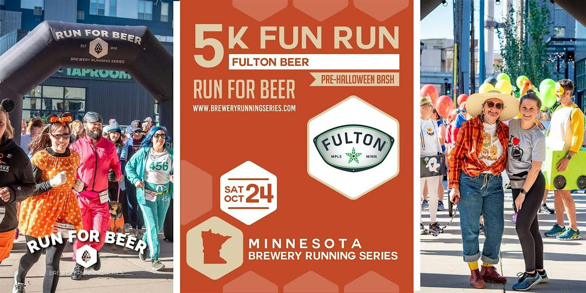 5k Fun Run x Fulton Beer Pre Halloween Bash | 2026 MN Brewery Run