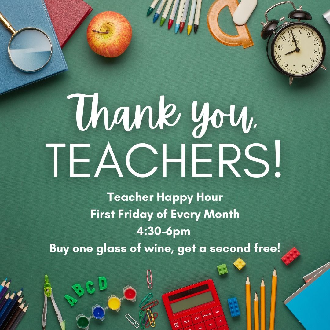 Teacher Happy Hour