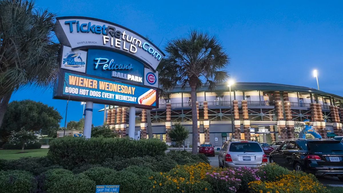 Augusta GreenJackets at Myrtle Beach Pelicans at Pelicans Ballpark