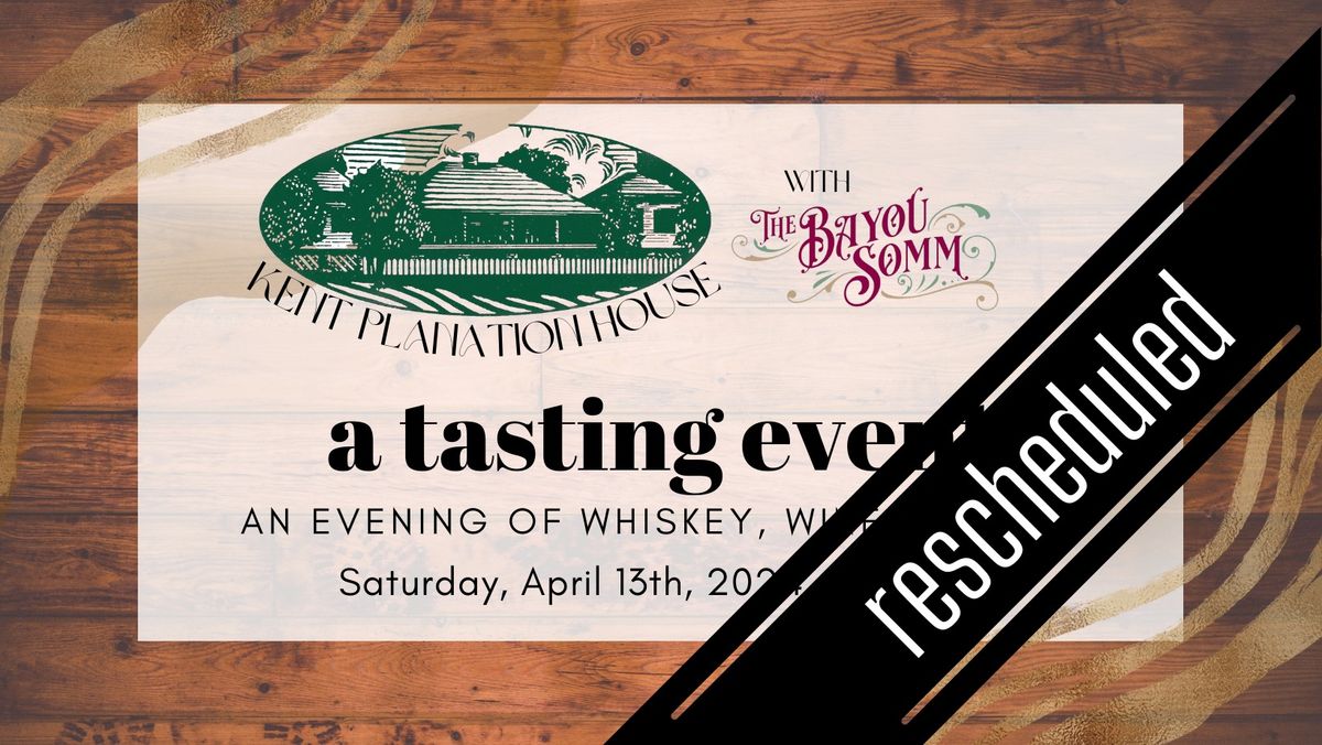 A Tasting Event: An Evening of Whiskey, Wine, & Tapas