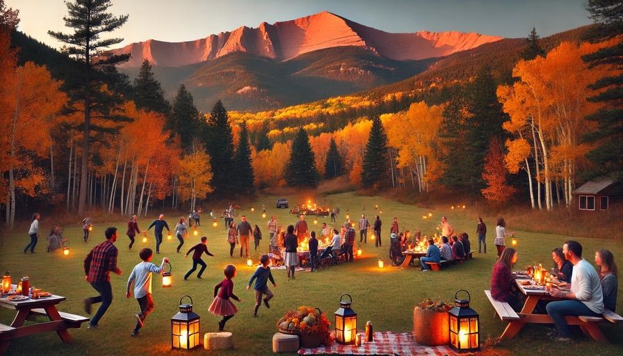 Meadow Games, Friendsgiving Picnic Potluck & Mountain Tots Lantern Walk