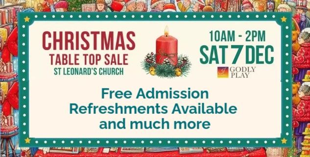 Christmas Table Top Sale