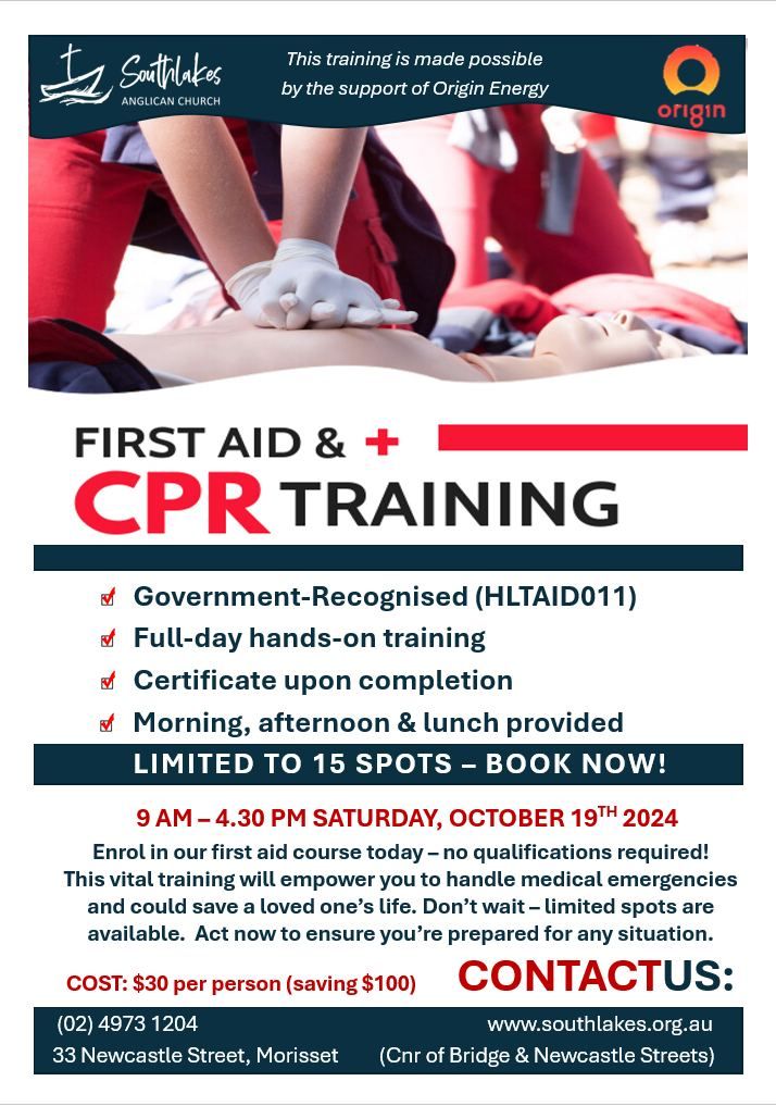 First Aid + CPR Course