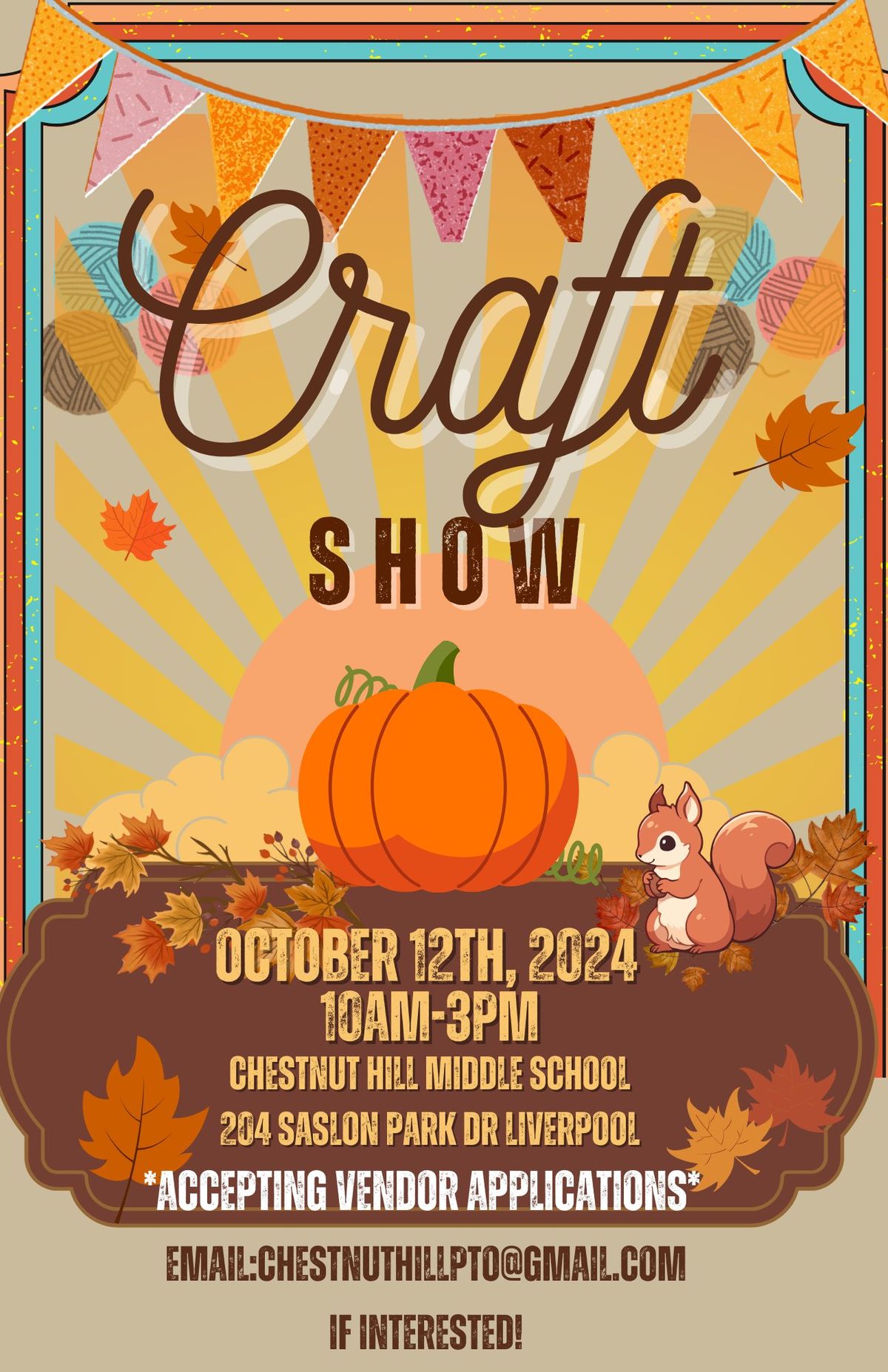 Chestnut Hill Middle School Craft Show