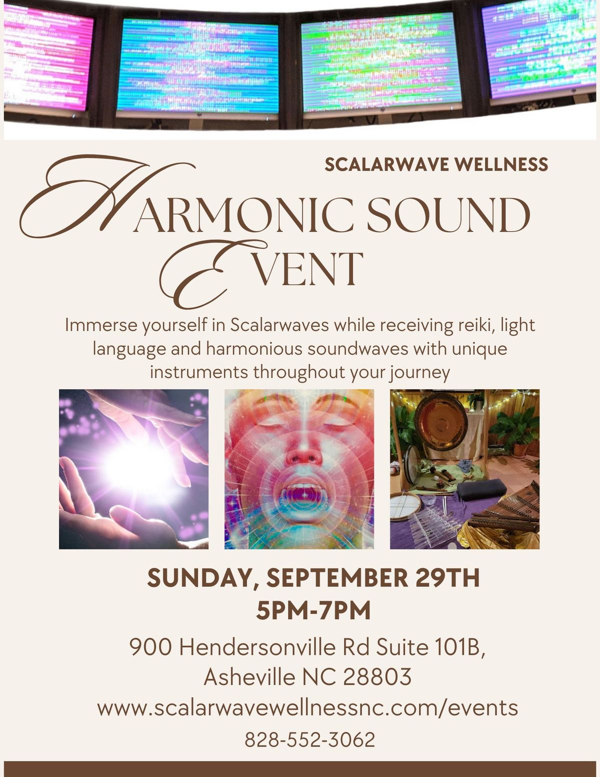 Harmonic Sound Event at Scalarwave Wellness