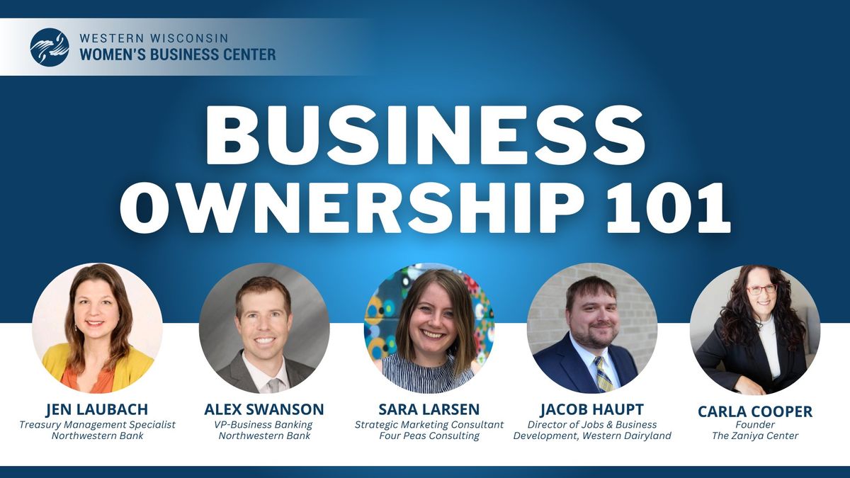 Business Ownership 101 (free event in Eau Claire)