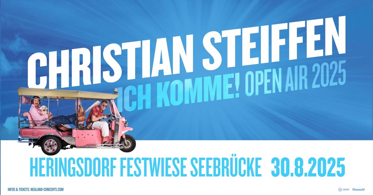 Christian Steiffen \u2022 Heringsdorf, Festwiese Seebr\u00fccke Heringsdorf \u2022 30.08.2025