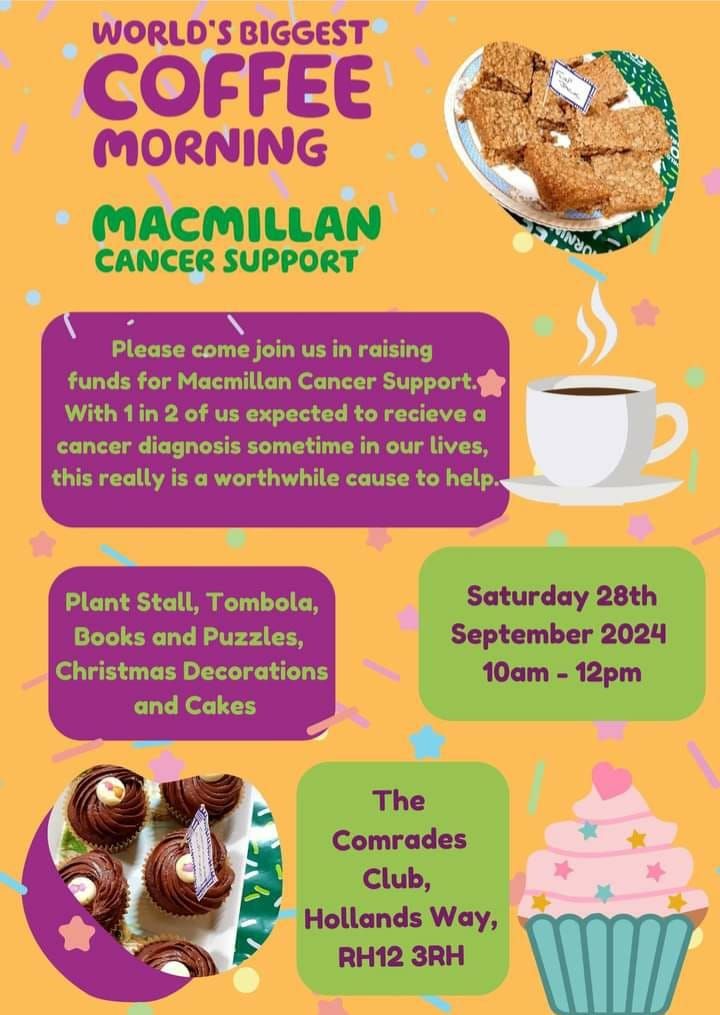 Macmillan Coffee Morning 