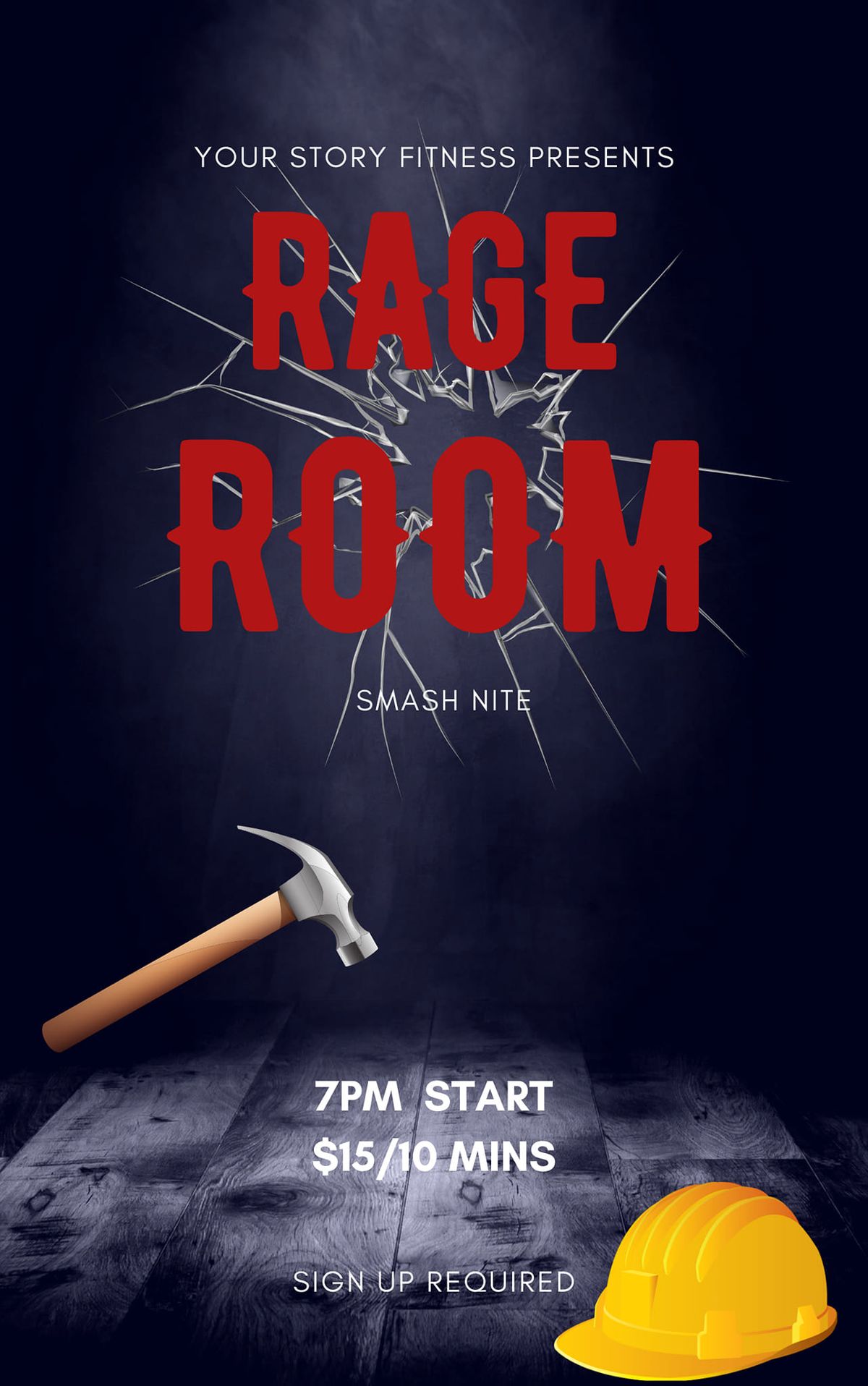 Rage Room Smash Nite 