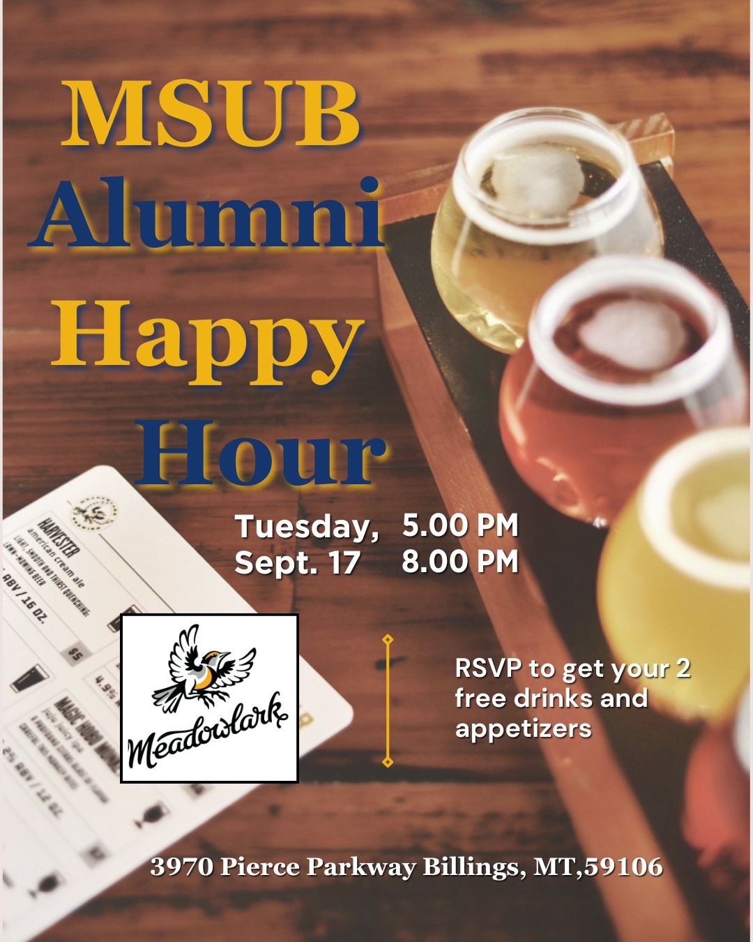 MSUB Alumni Happy Hour