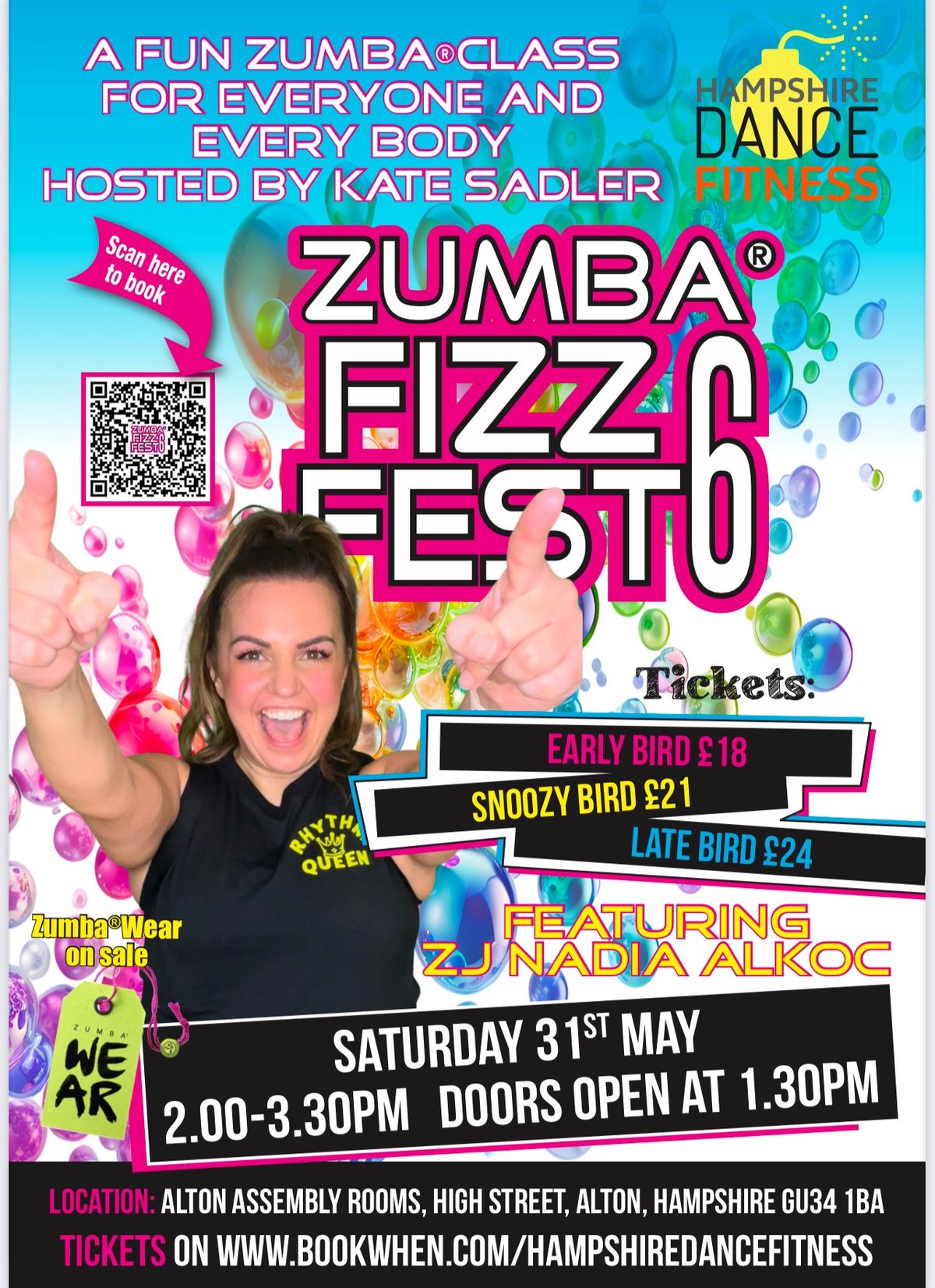 Zumba\u00ae\ufe0f FIZZFEST 6 with ZJ Nadia Alkoc