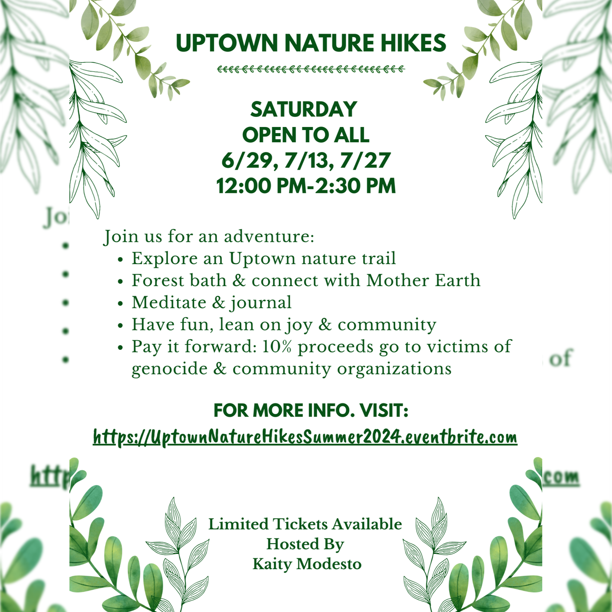 Uptown Nature Hikes